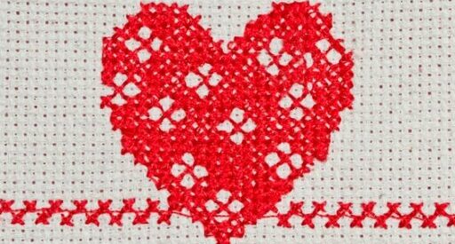 cross stitch heart digitizing software